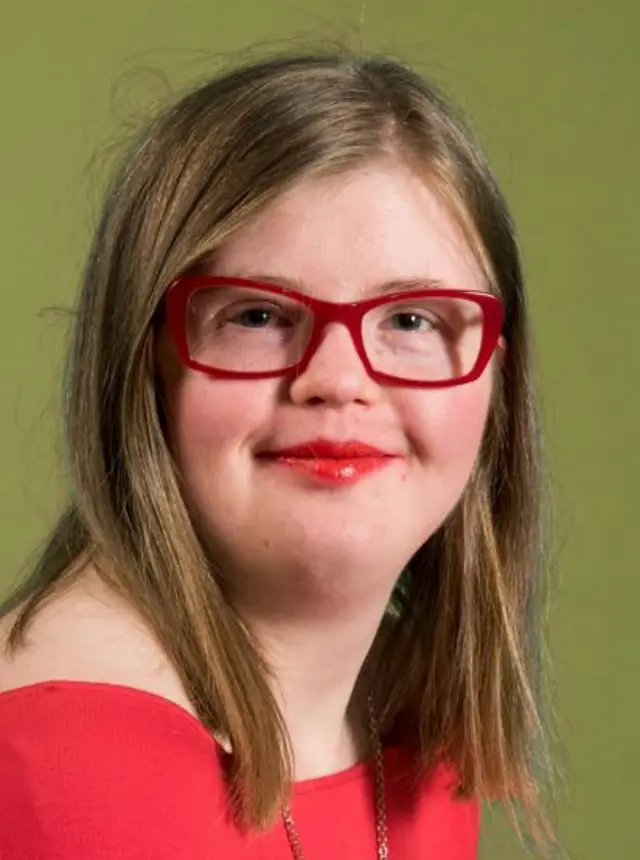 portrait of a young woman called Izzy