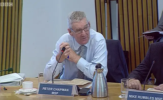 Tory MSP Peter Chapman