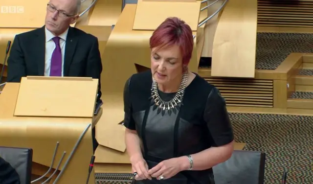 Social Security Secretary Angela Constance