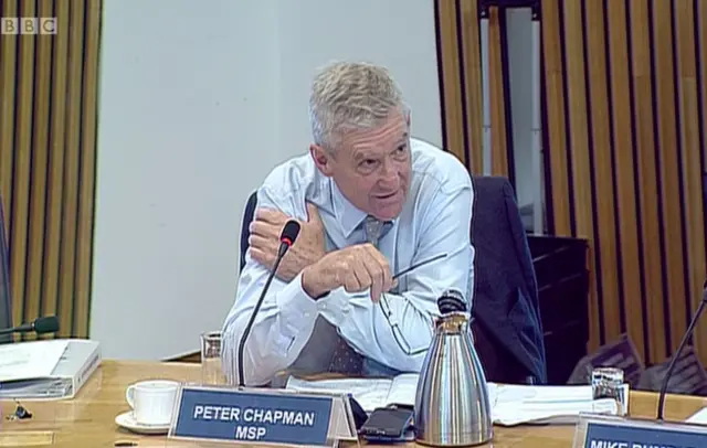 Tory MSP Peter Chapman