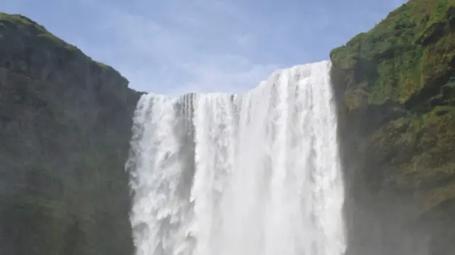 Skogafoss waterfall