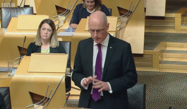 Education Secretary John Swinney