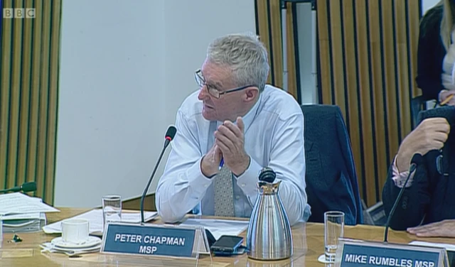 Tory MSP Peter Chapman