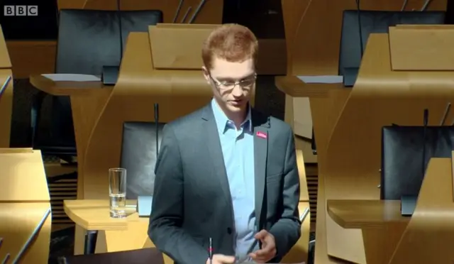 Green MSP Ross Greer