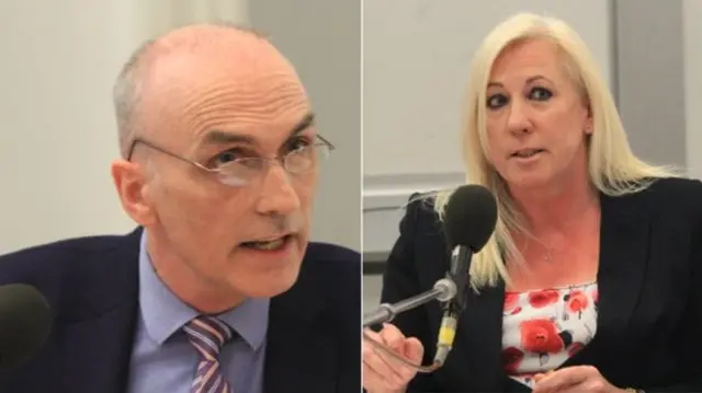 Chris Williamson and Amanda Solloway