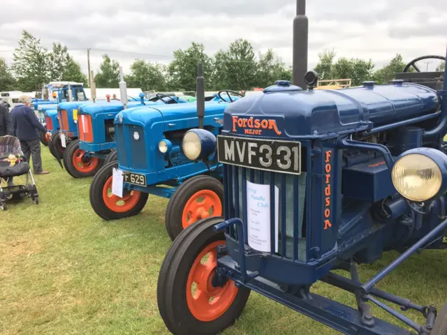 Vintage tractors