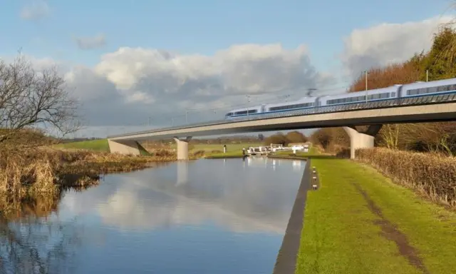 HS2 artist impression