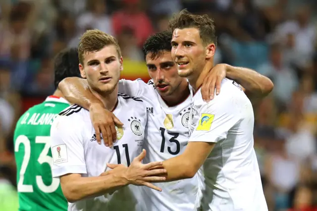 Germany celebrate