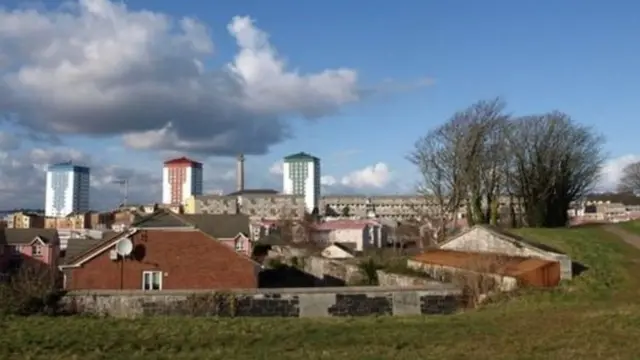 Plymouth tower blocks