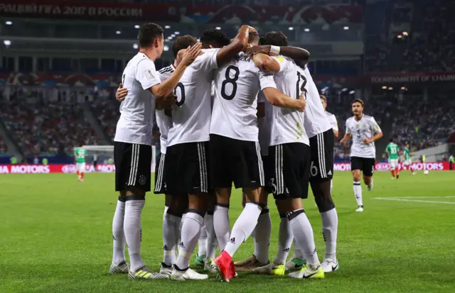 Germany celebrate