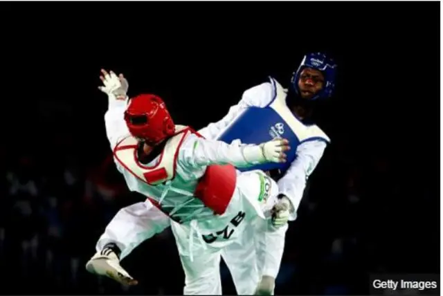 Abdoul Razak Issoufou in action in Rio