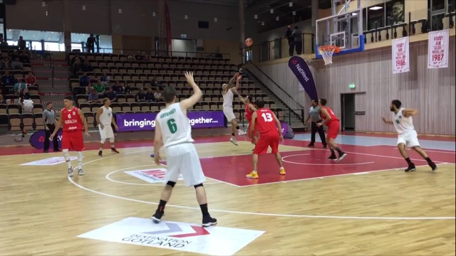 Guernsey vs Gibraltar in the men's basketball