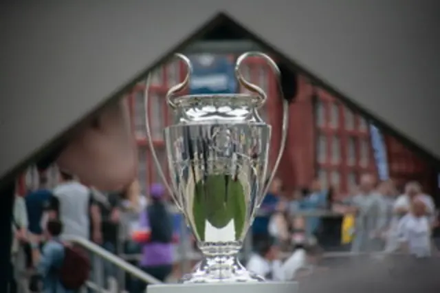 Champions League final cup