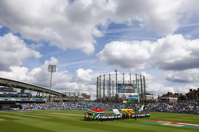 Sri Lanka v South Africa national anthems