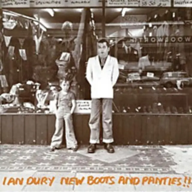 Ian Dury and son