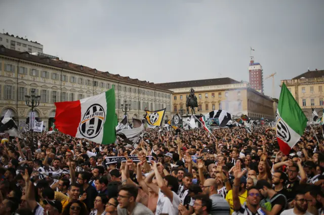 Turin fans