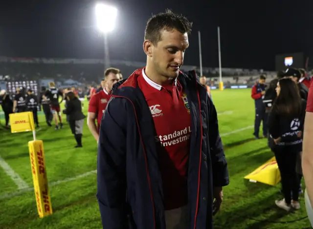 Sam Warburton at full-time