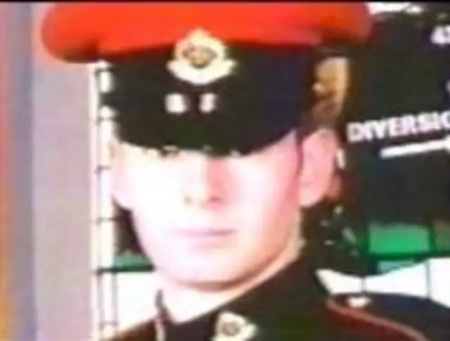 Lance Corporal Ben Hyde who was killed in Iraq in 2003