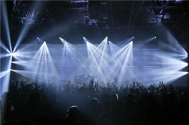 New Order light show Manchester