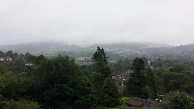 Cloud near Church Stretton