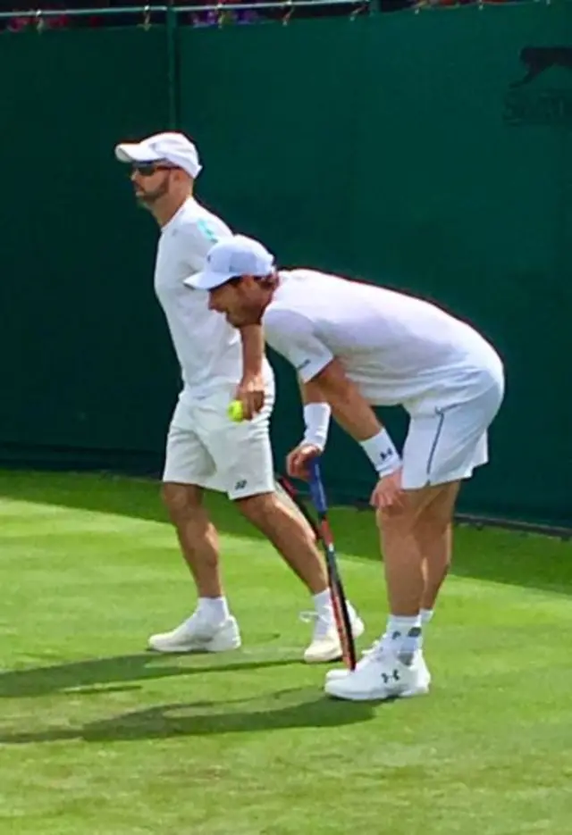 Andy Murray at Wimbledon