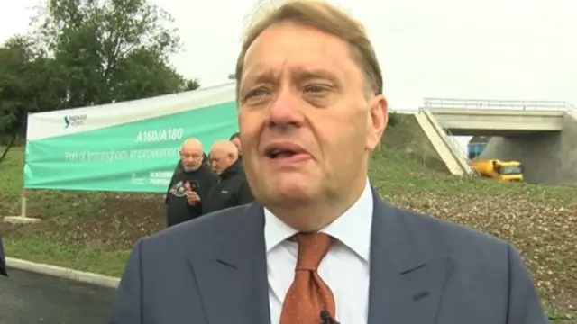 The Transport minister John Hayes