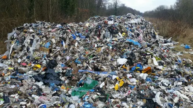 Fly tipping in Telford