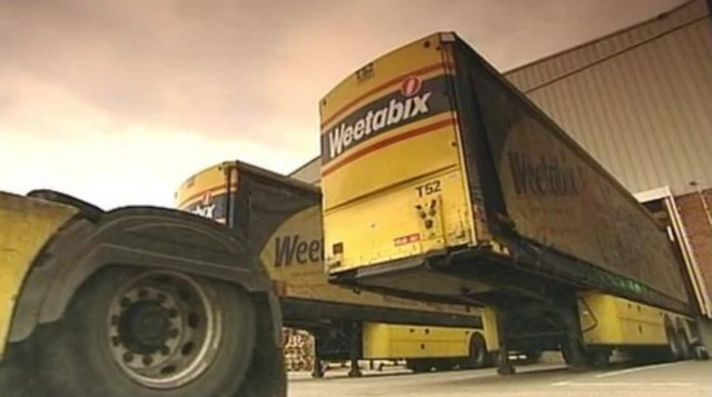 Weetabix lorry