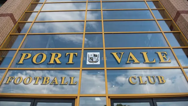 Port Vale exterior