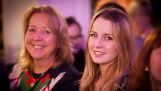 Lindsay Anderson and daughter Elizabeth