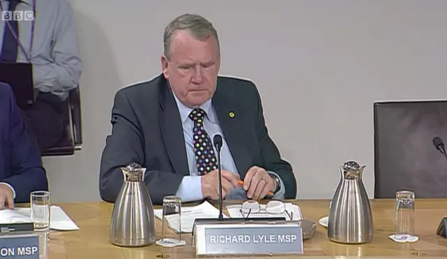 SNP MSP Richard Lyle