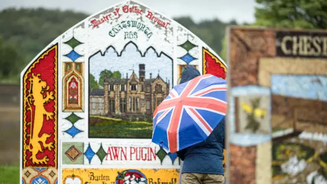 Displays at the RHS Chatsworth show