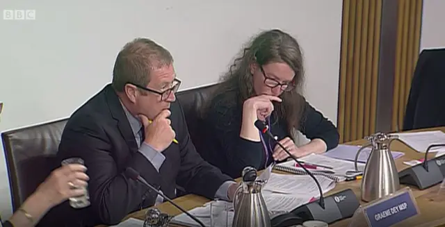 Committee convener Graeme Dey