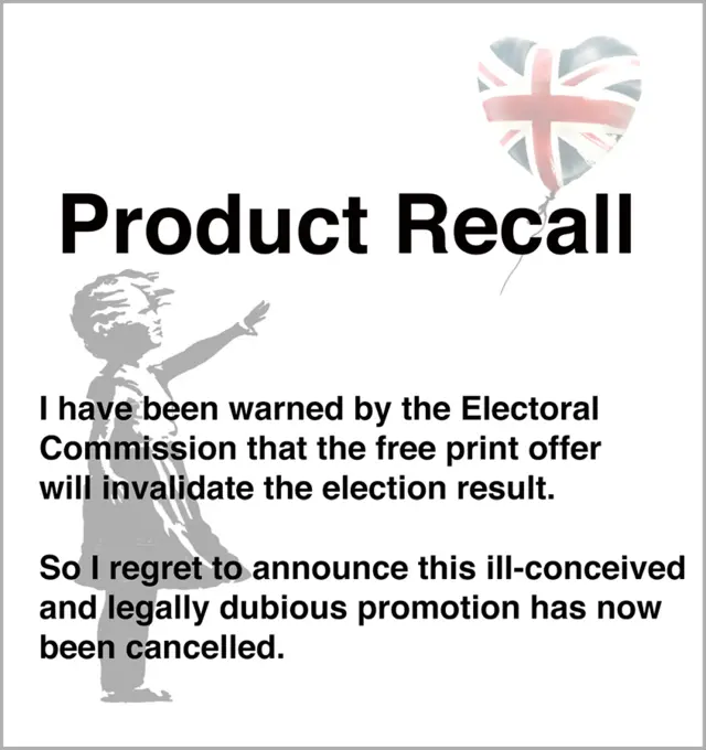 Banksy statement