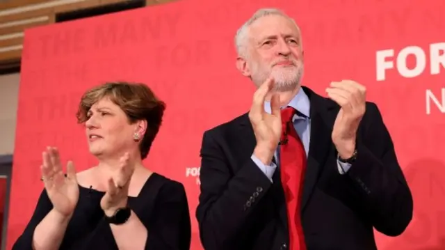 Emily Thornberry and Jeremy Corbyn