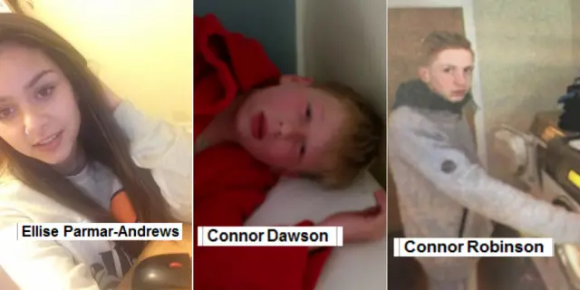 Ellise Parmar-Andrews Connor Dawson Connor Robinson