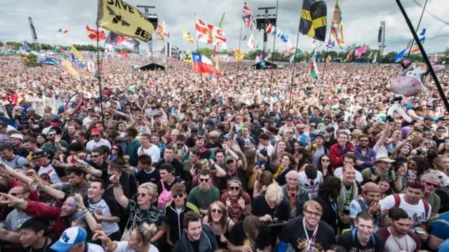 Festival crowd