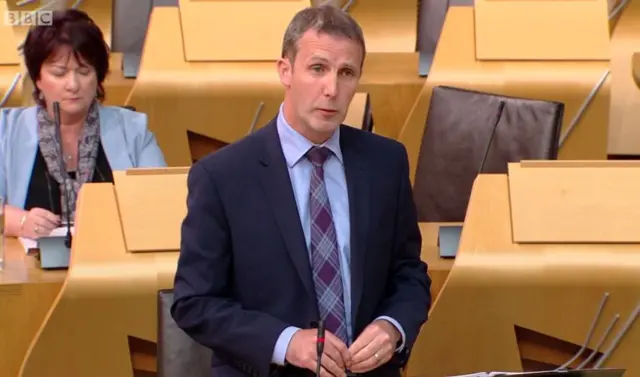 Justice Secretary Michael Matheson