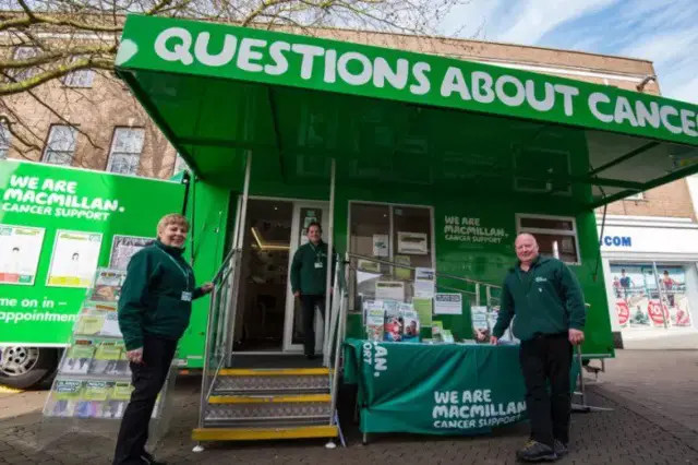 Macmillan mobile support service