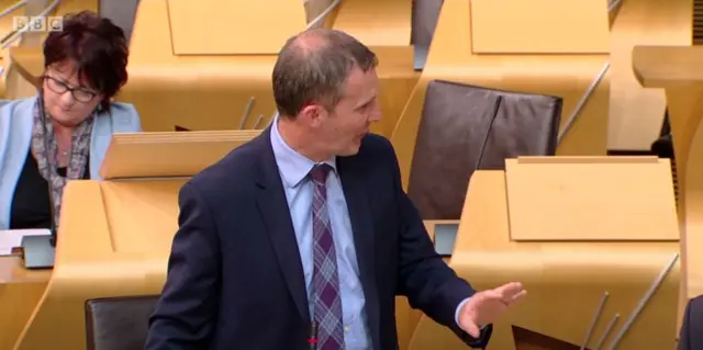 Justice Secretary Michael Matheson