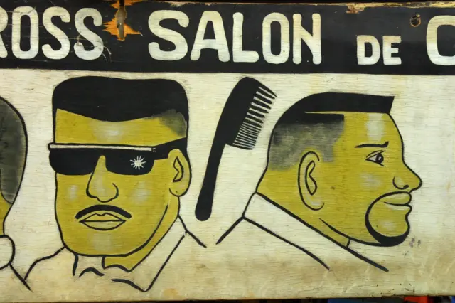 Barber shop sign