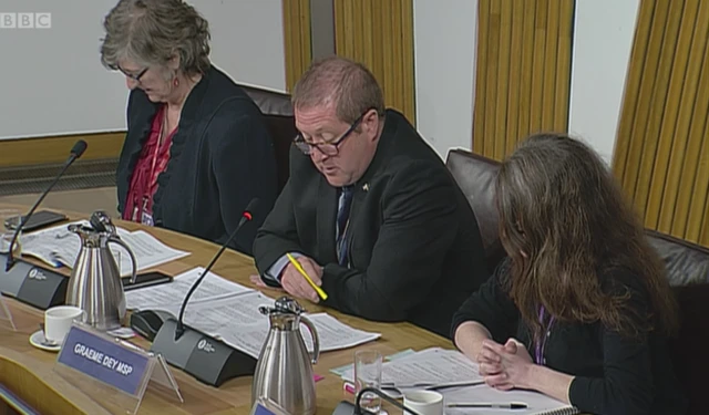 Committee convener Graeme Dey