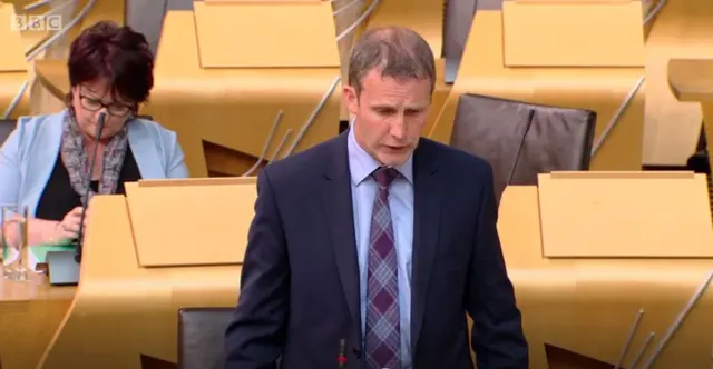 Justice Secretary Michael Matheson