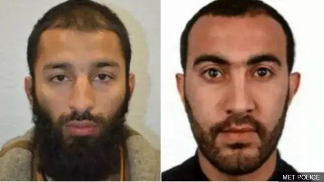 Khumran Butt (left) and Rachid Redouane