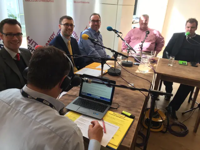 Debate panel