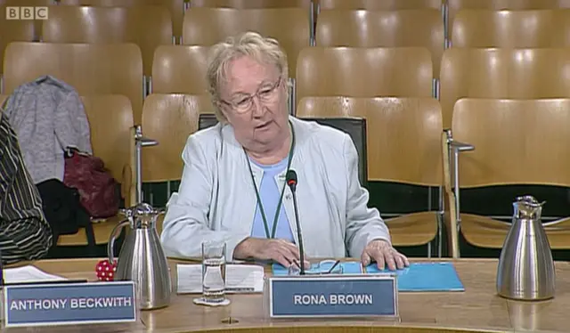 Rona Brown from the Circus Guild of Great Britain, on behalf of Peter Jolly's Circus and the European Circus Association