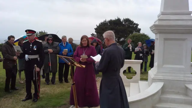 Monument ceremony