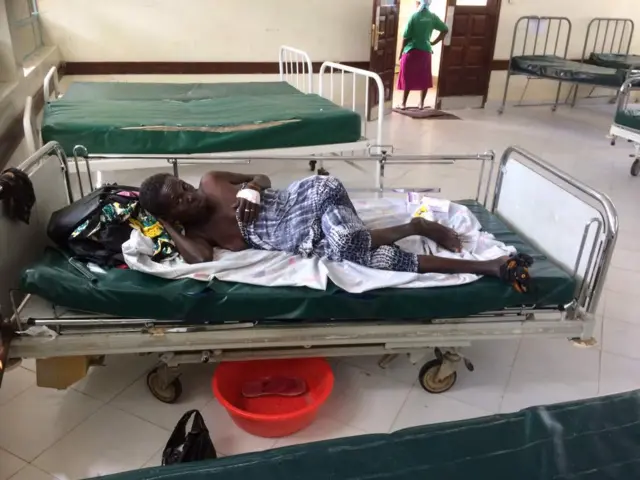 Patient in hospital