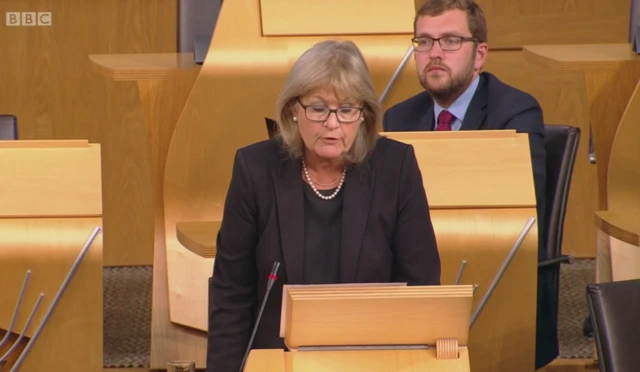 Justice Committee convener Margaret Mitchell