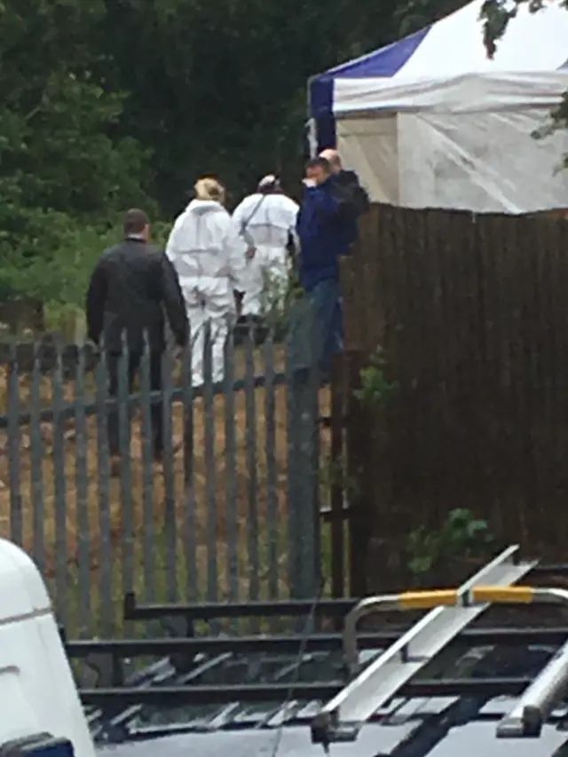 Forensic officers